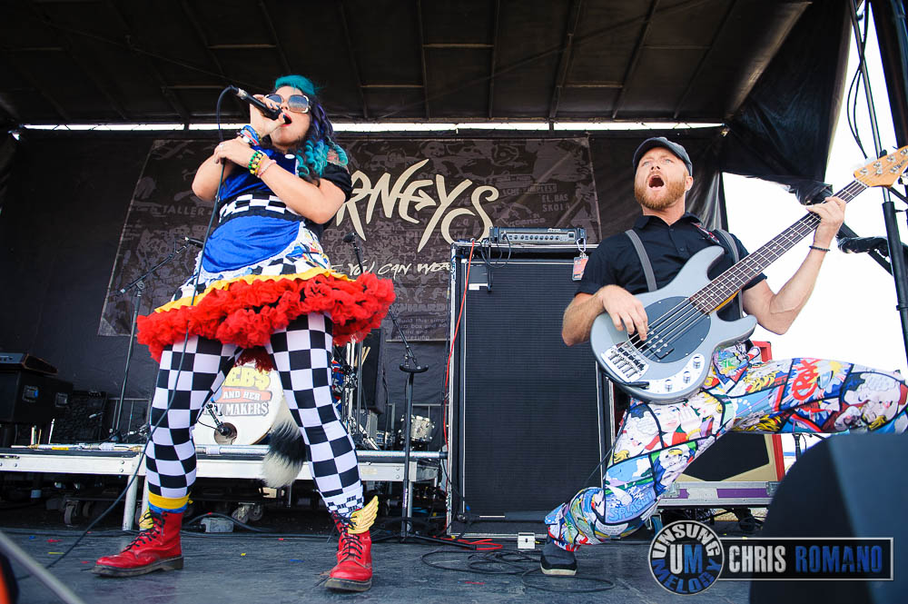 Beebs and Her Money Makers at Warped Tour 2014