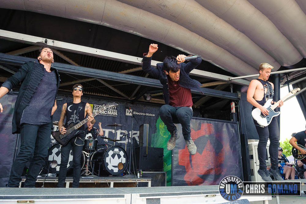 Crown the Empire at Wapred Tour 2014