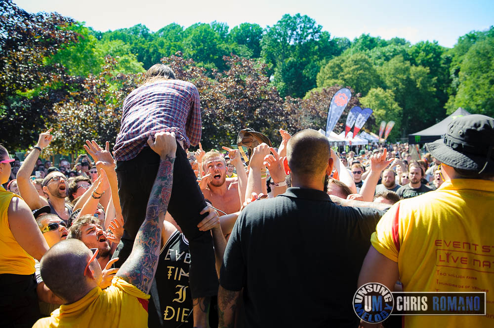 Every Time I Die at Warped Tour 2014