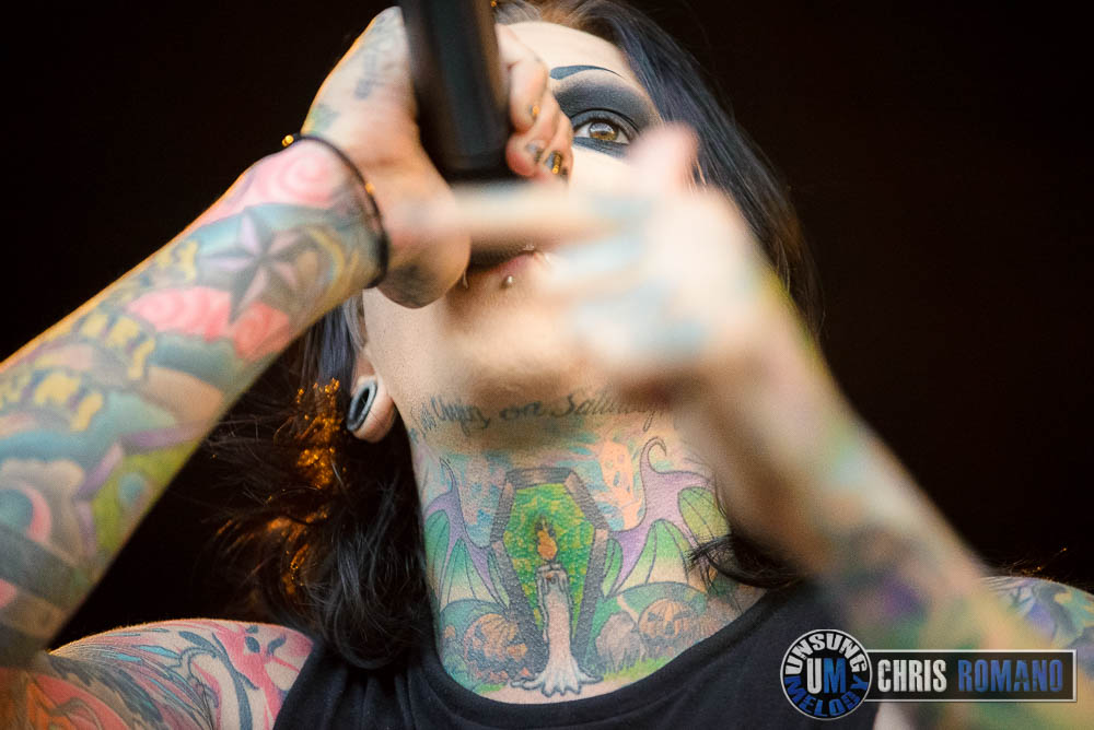 Motionless in White at Warped Tour 2014