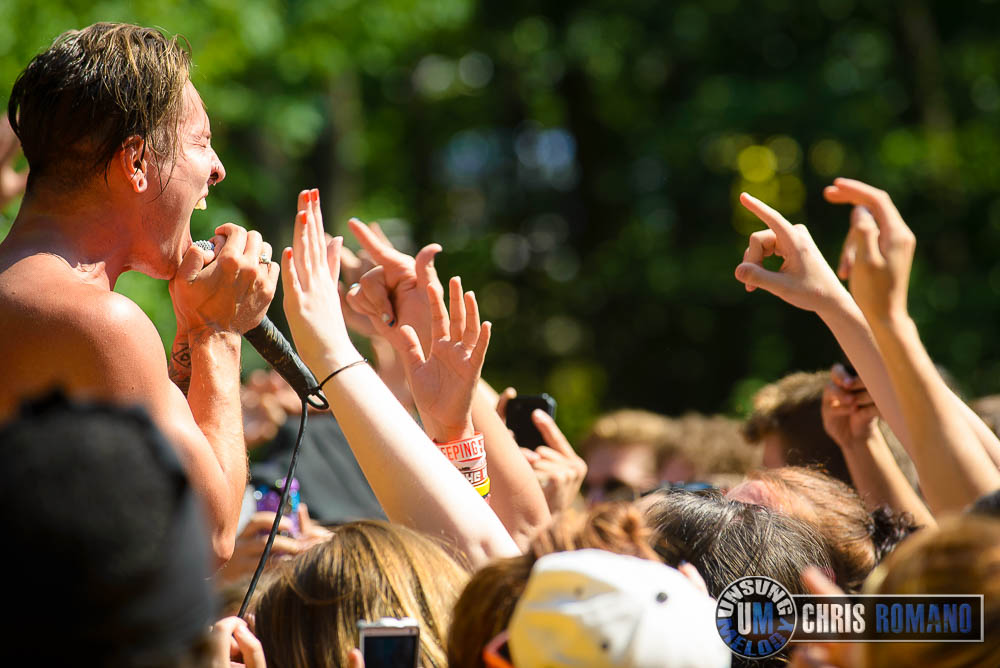 The Word Alive at Warped Tour 2014
