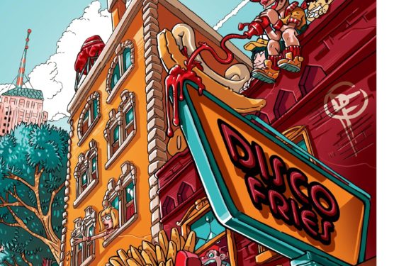 THE DISCO FRIES TEAM UP WITH GREAT GOOD FINE OK FOR RETRO INFUSED SINGLE “MOVING ON” VIA ENHANCED MUSIC