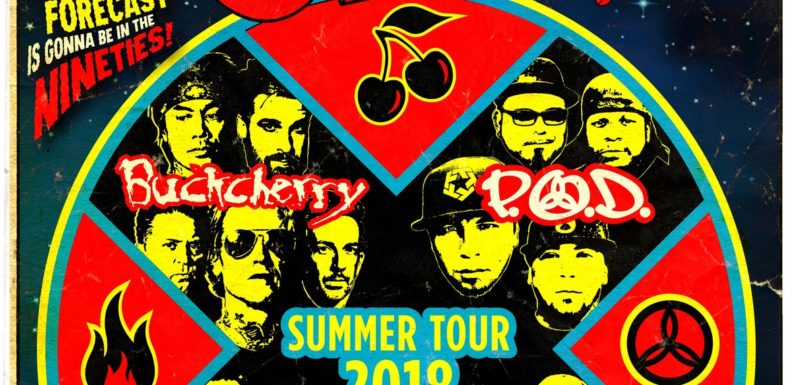 LOUDWIRE Announces GEN-X SUMMER With BUCKCHERRY, P.O.D., LIT, & ALIEN ANT FARM